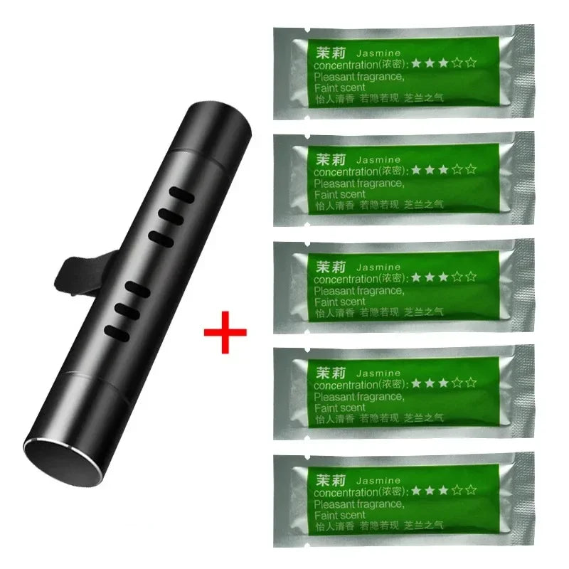 5/6/10/24pcs Air Freshener Smell Car Vent Perfume Flavoring Auto Interior Accessorie Custom Styling Remove Odors Aroma