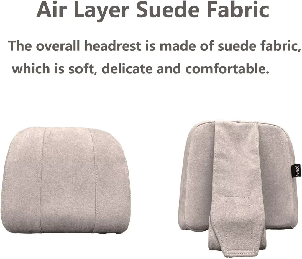 Memory Foam Car Neck Pillow With Washable Pillow Case Provides Comfortable Neck Support For Driving And Traveling