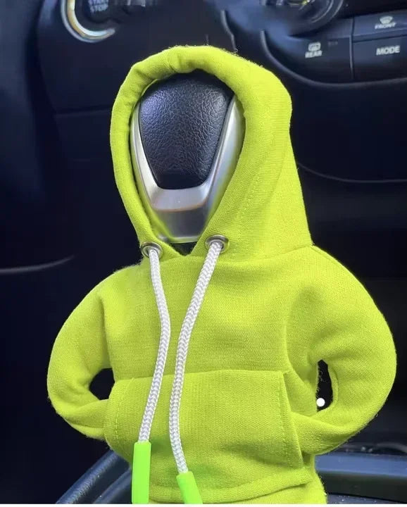 Hoodie Universal Car Shift Lever Interior Decor Gear Shift Hoodie Cover Shift Cover Gear Handle Decoration Fits Manual Automatic