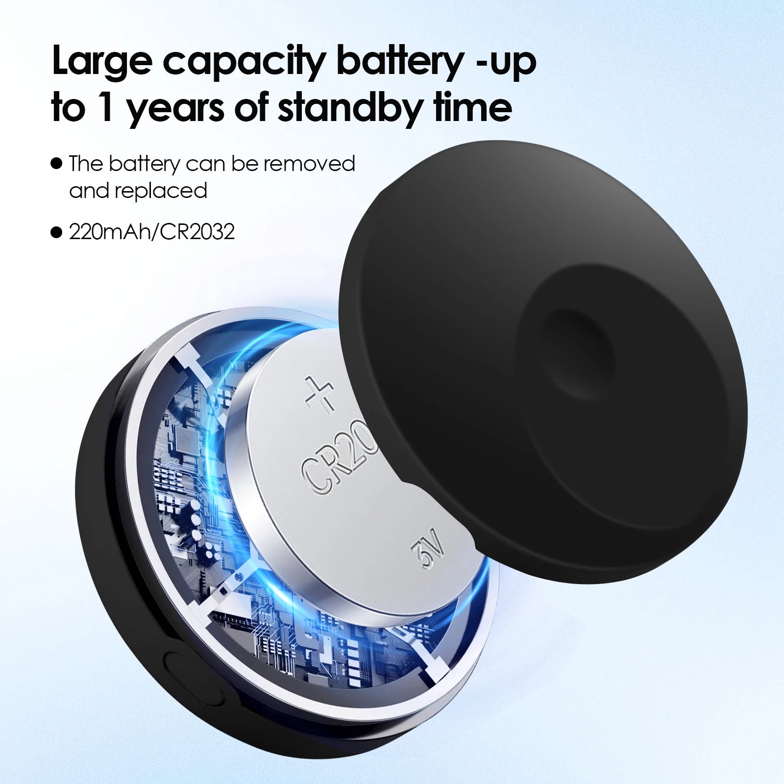 E-ACE Suitable For Apple Airtag Anti Loss Tool Tag Locator Flat Tracking Portable Car Electric Car Key Small Bag GPS Positioning