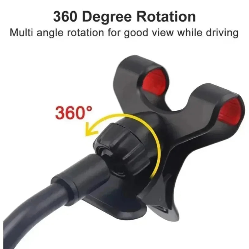 360 Degree Rotation Removable Universal Suction Cup Car Phone Bracket Lazy Bracket Flexible GPS Navigation Stand Accessories