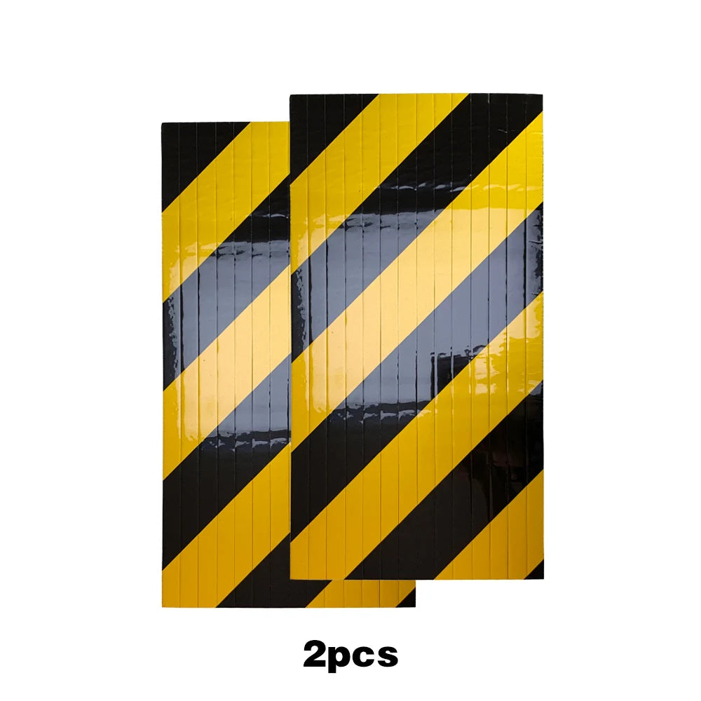 4PCS Garage Wall Protector Door Bumper Foam Car Stickers Parking Protector Exterior Anti-collision Adhesive Scratch Warning Sign