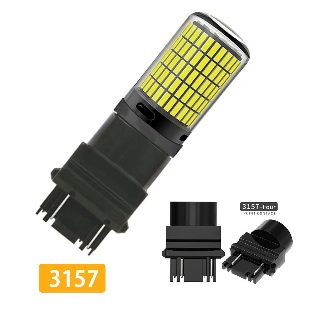 1X Super Bright BA15S P21W 1157 BAY15D P21/5W Canbus Car Led 12V Reversing Light Stop Brake Lamp Auto Turn Signal Bulb White Red