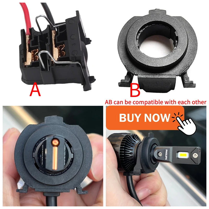 Philips Ultinon Rally 3551 LED H4 H7 H11 HB3/4 H18 H19 HIR2 Car Headlight 6500K White Max Power 100W Max Lumen 9000lm LED Bulb