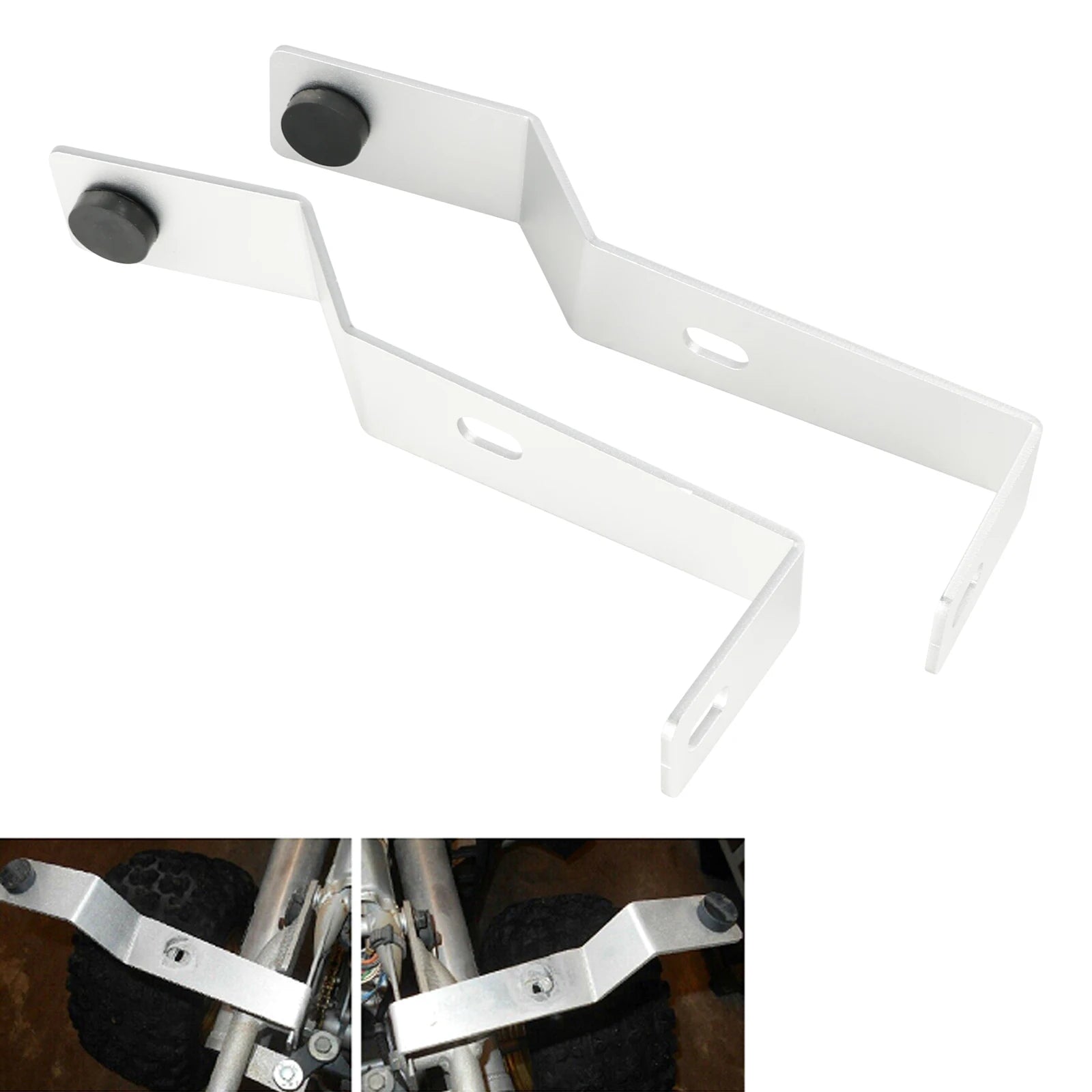 Topteng Billet Rear Fender Brace Brackets Stays For Yamaha Banshee 350 YFZ350 1987-2006