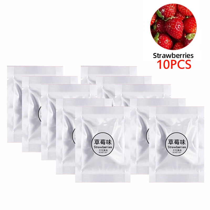7pcs Car Air Freshener Supplement Solid Fragrance Scent Air Outlet Perfume Refill Tablets Ocean Lemon Lavender Fillers