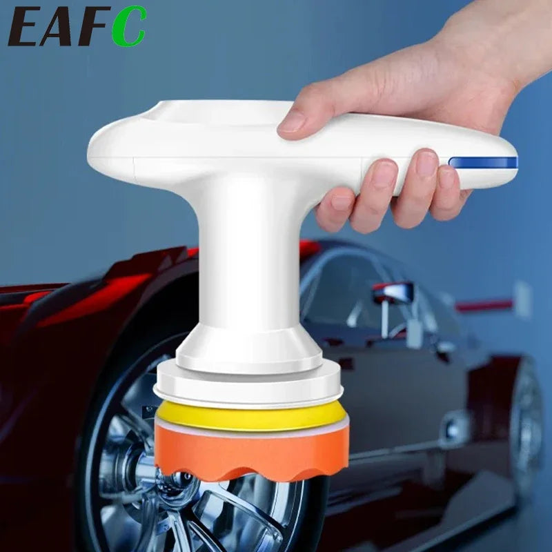 EAFC 2500-6000 RPM Cordless Car Polisher 12V Wireless Car Beauty Waxing Auto Paint Care Furniture Polishing Machine Auto