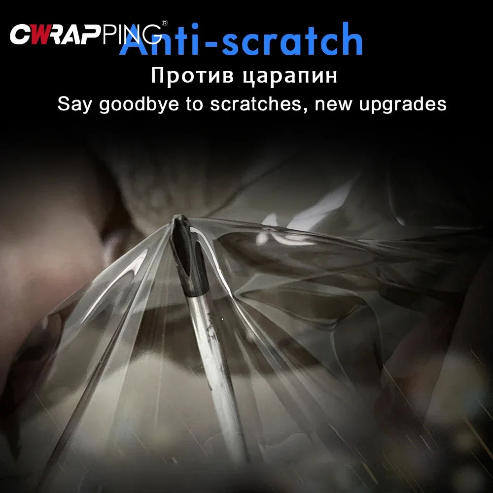 Transparent PVC Film Car Tint 30X120cm Headlight Taillight Wrap Cover Film Foil Sticker Armored Film for Car Accessories