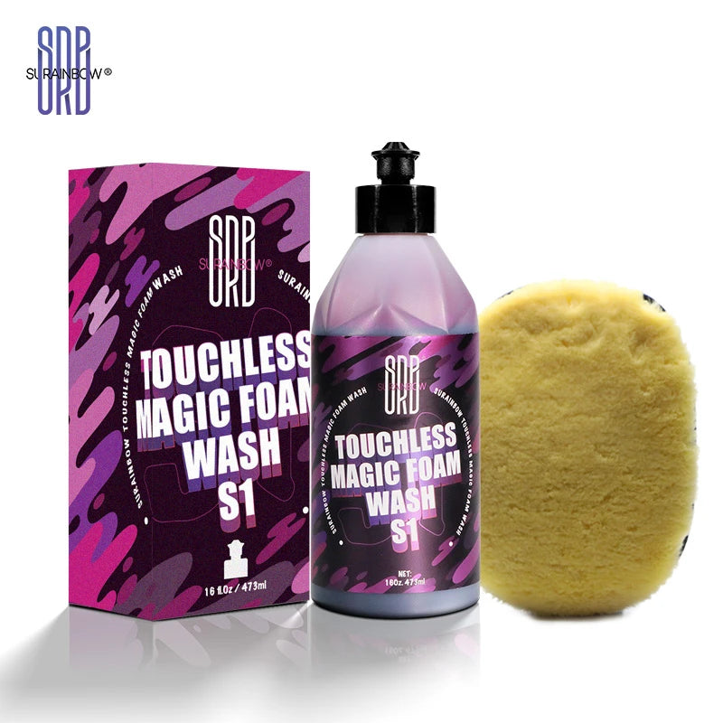 Pink Foaming Snow Foam Car Wash Soap (Works with Foam Cannons, Guns or Bucket Washes) Safe for Trucks, Motorcycles, RVs & More.