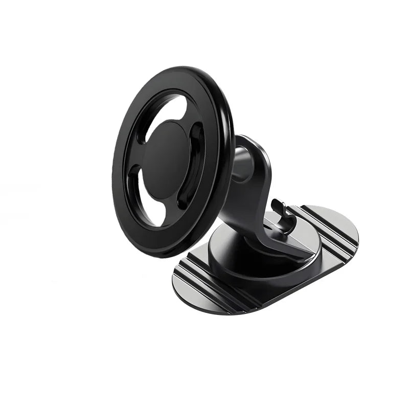 15W Car Magnetic Wireless Charger Holder 360 Rotation Metal Adjustable Angle in Car Stand For Iphone 15 14 13 12 Pro Max Samsung
