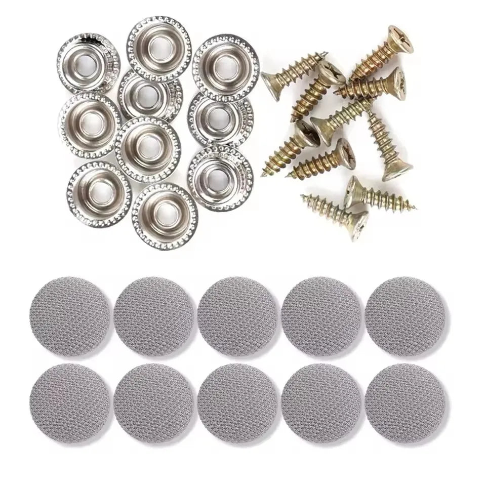 Universal Car Roof Lining Repair Buttons Auto Headliner Retainer Snap Rivet Fastener Ceiling Cloth Fixing Buckle Interior Decor