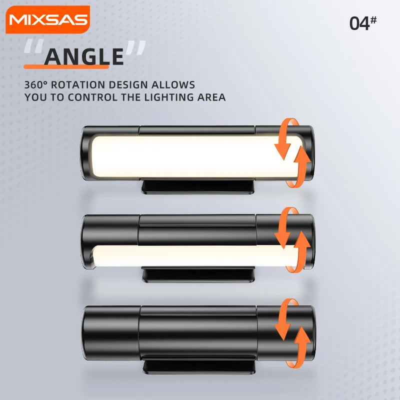 MIXASA 3-Color Car LED Touching Light 695 Portable  Hanging Reading Car Interior Light Illumination Handheld Lamp 트렁크 조명