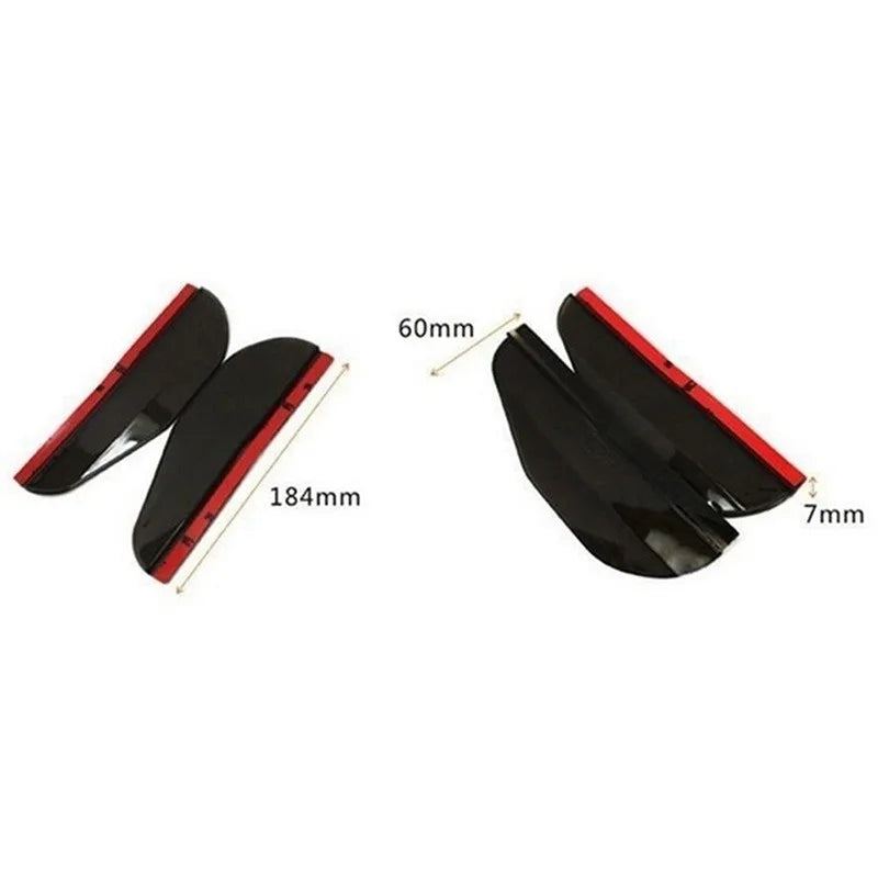 2Pcs Universal Car Rearview Mirror Rain Eyebrow Auto Car Rear View Side Rain Shield Snow Guard Sun Visor Shade Protector Accesso