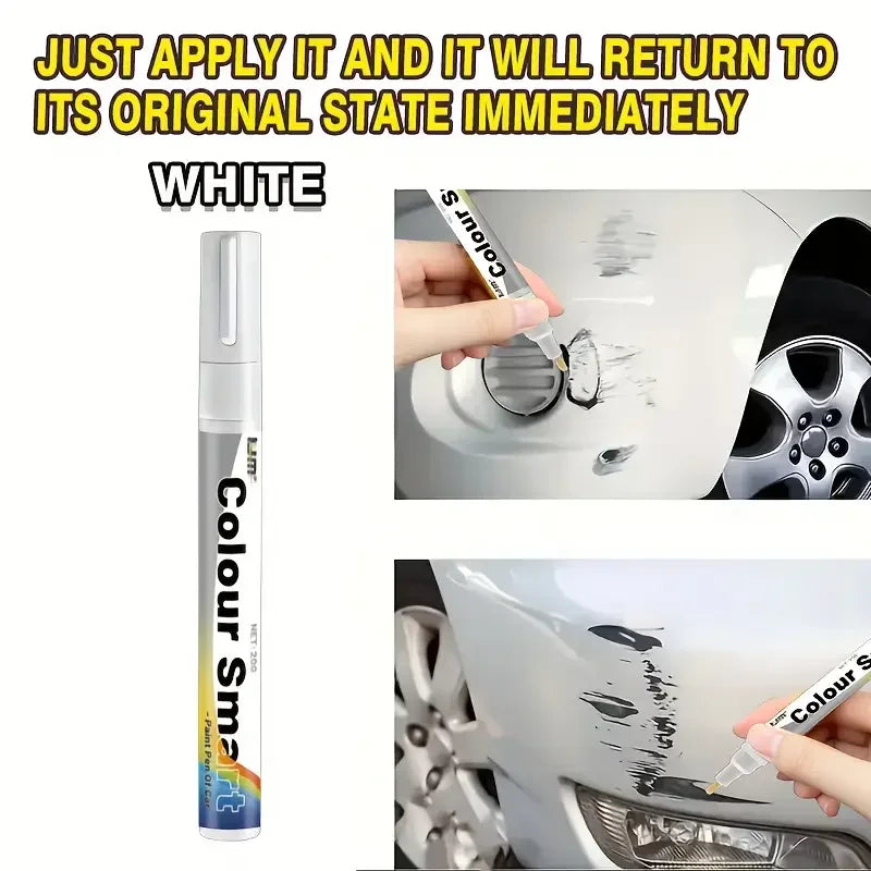 Color-Changing Car Scratch Repair Pen - 2-in-1 Vehicle Touch-Up Paint Tool, Deep Scratch Remover and Surface Light Scratch Resto