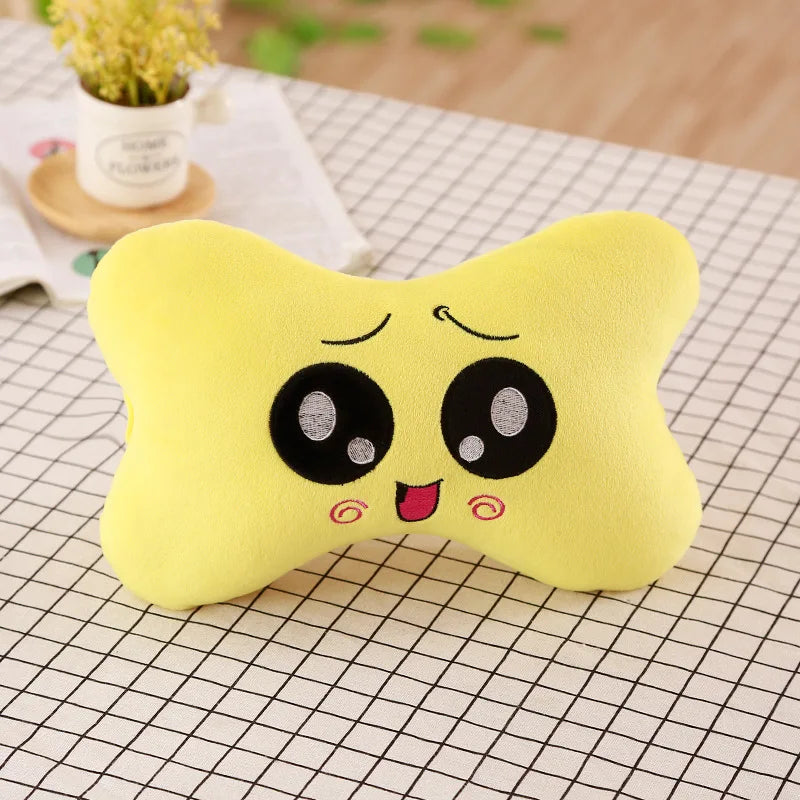 Car Neck Pillow Anime Cartoon Cute Animal Travel Pillow Auto Seat Cushion Cover Neck Support Headrest Interior Accessories