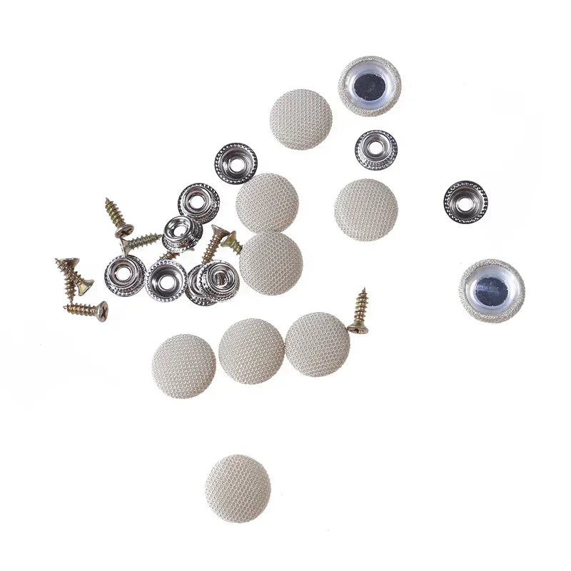 10/30/60Pcs Car Interior Roof Buckles Headliner Ceiling Cloth Fixing Screw Care Fabric Buckle Rivets Retainer Cap Repair Tools