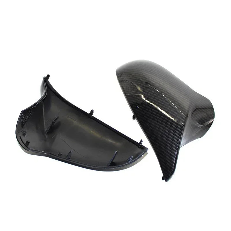 Carbon Fiber Side Wing Rearview Mirror Cover Cap For BMW M2 E87 18-21, M3 F80 M4 F82 14-20 Left Hand Drive