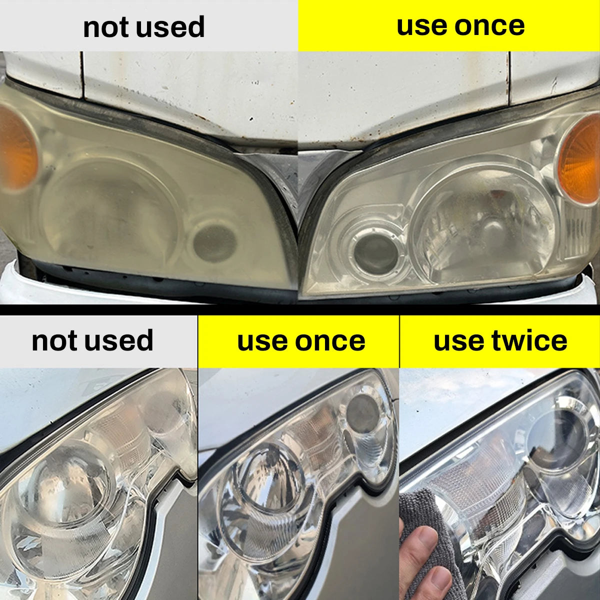 Car Headlight Restoration Oxidative Yellowing Repair Liquid Polymer Refurbishment Lens Headlight Polishing XG 8