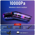 High Suction Handheld Car Vacuum Cleaner Portable Dual Use Household Water Absorption Cleaning Tool for Auto Interior