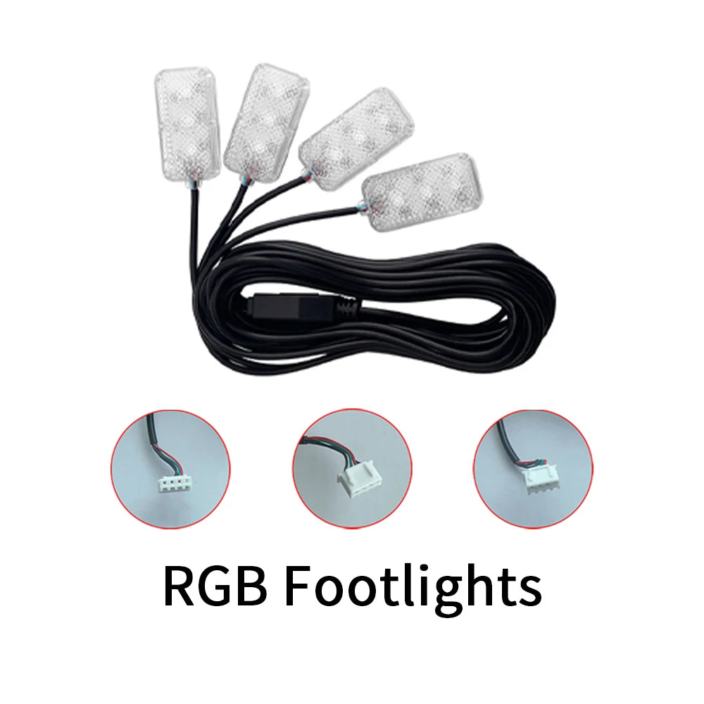 "LED Lamp"App RGBIC Symphony Ambient Light Accessories 3 wire LED Strip (RGB Door/Storage/Footlight 4 wire)