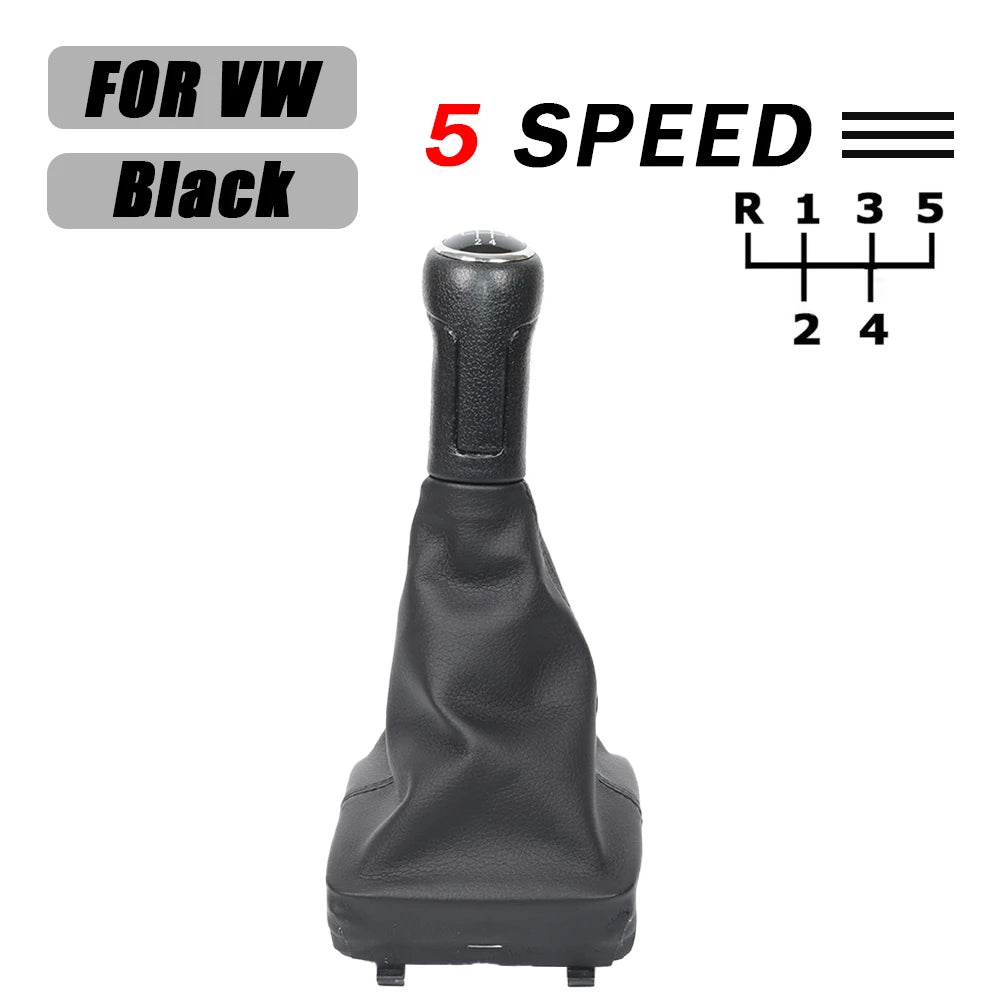 New product Hot sales Manual Shift Knob For Volkswagen VW Polo 9N 9N2 (2002 2003 2004 2005 2006 2007 2008 2009) Car  Accessories