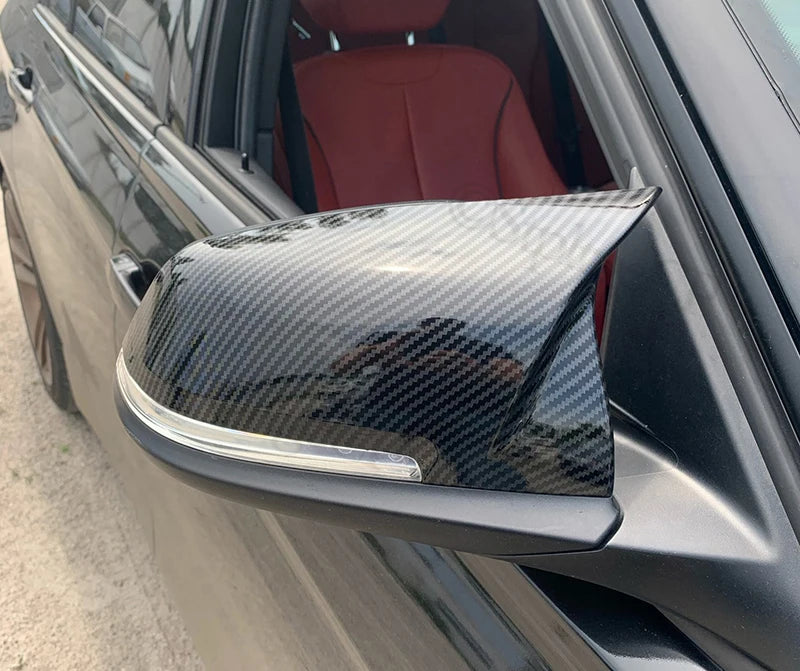 Excellent Rearview Replacement Carbon Fiber Pattern For BMW X1 F48 X2 F39 Z4 G29 1 2 series F45 F46 F52 F40 Mirror Cover caps