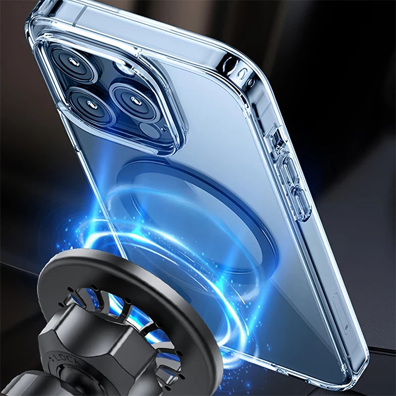 Magnetic Car Phone Mount Holder Anti Shake Base Fit For Mercedes Benz GLA 2015-2019 & CLA 2013-2019 Models for All Smartphones