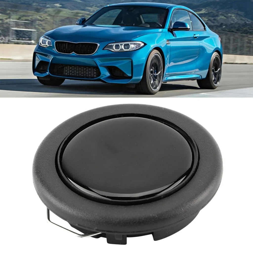 Steering Wheel Horn Button Metal and Plastic Easy To Install Universal Personalized Car Horn Button Replacement for automobile