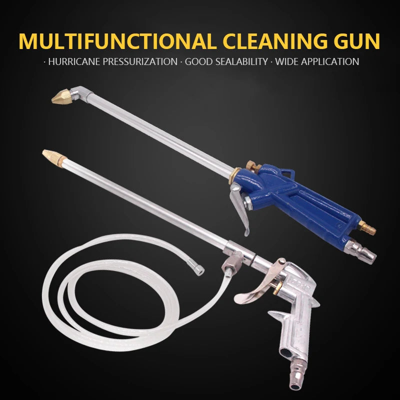 2 In 1 Pneumatic High Pressure Water/Air Gun Car Engine Oil Cleaning Gun Washer Two-way Pneumatic Tool For Auto Cleaning