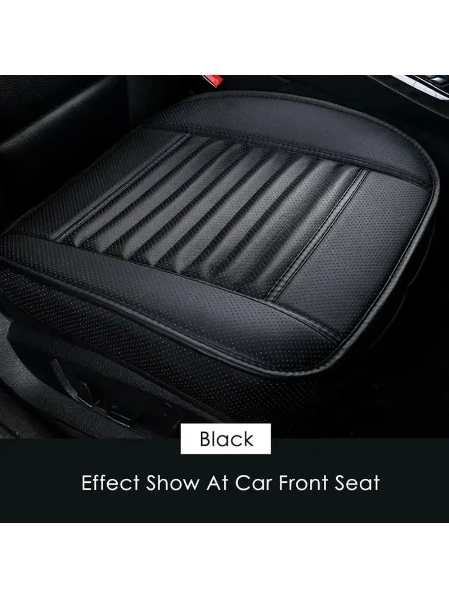 Universal Car Seat Cover Breathable PU Leather Pad Mat For Auto Chair Cushion Car Front Seat Cover Four Seasons Anti Slip Mat