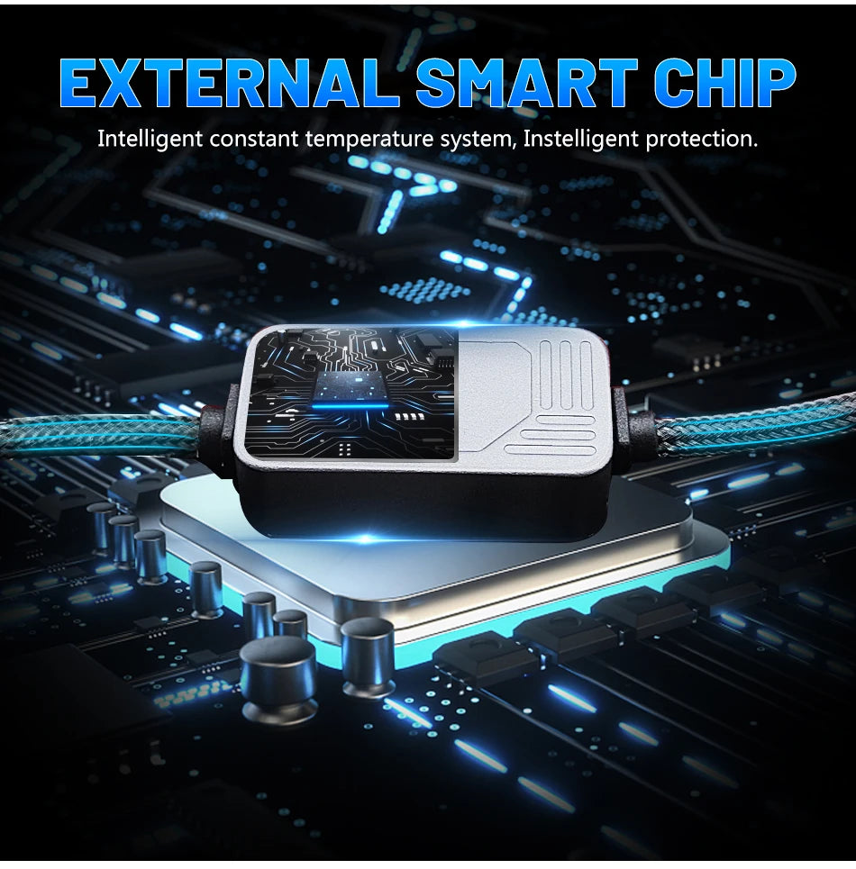 Dualvision H4 LED Headlight H7 H1 H11 H8 9005 HB3 9006 HB4 9012 HIR2 880 881 H27 9007 9008 H13 5570 CSP Canbus Car Lamp Fog Lamp