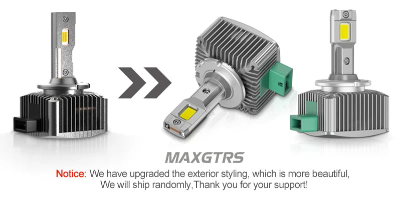 Super Bright 24000Lm Canbus Car LED Headlight Bulbs D1S D3S D2S D4S D5S D8S Lamp Same Size As Original 1:1 All in One Auto Light