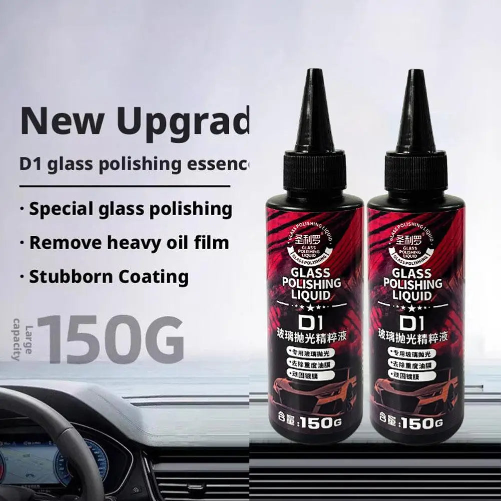 150G Automotive Windshield Glass Polishing Solution Long-Lasting Car Window Glass Degreaser For Car Water Stain Remover Agent