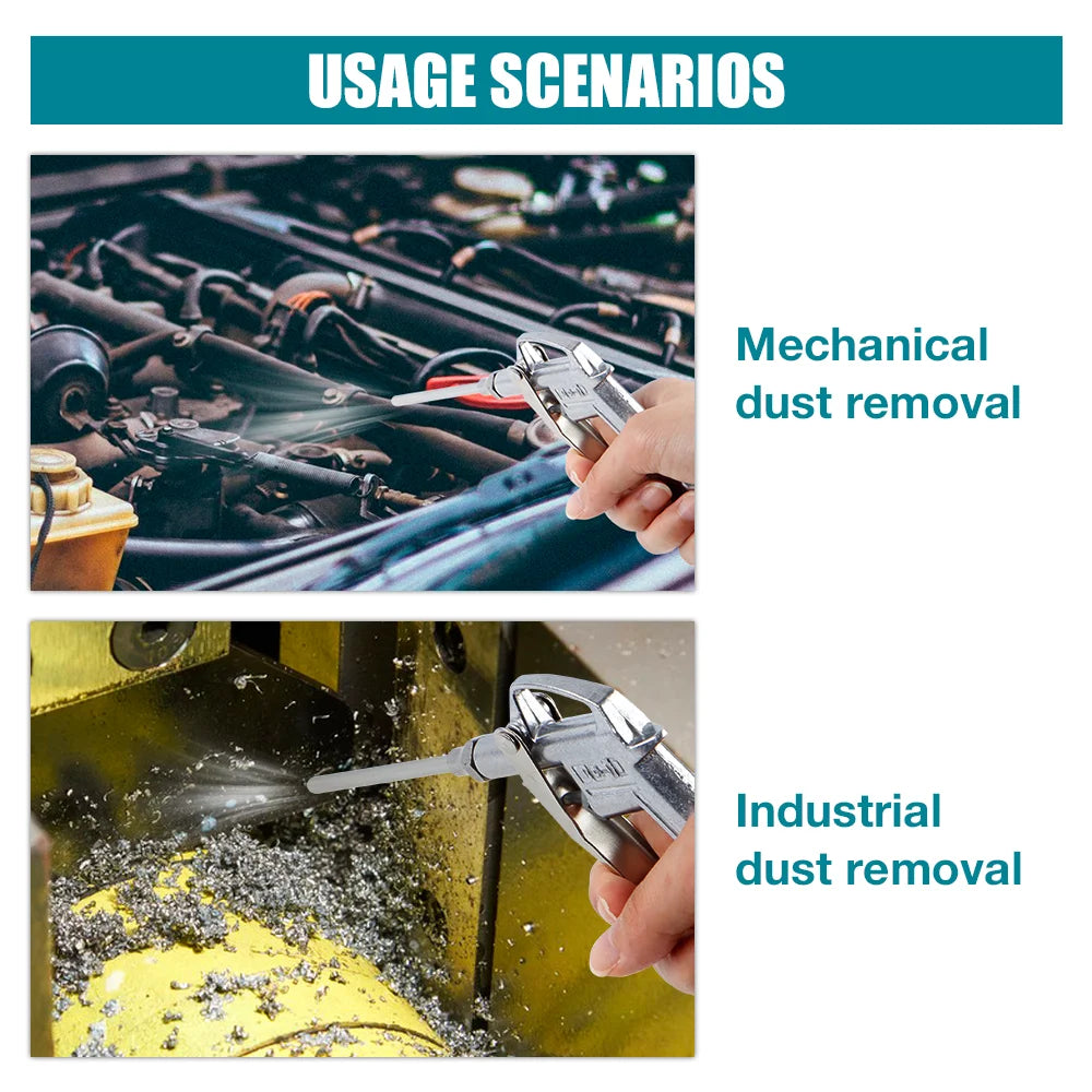 Mini DG-10 Air Dust Blow Gun Pneumatic Tool Compressor Dust Blower Dirt Cleaner Air Compressor Parts Portable Cleaning Supplies