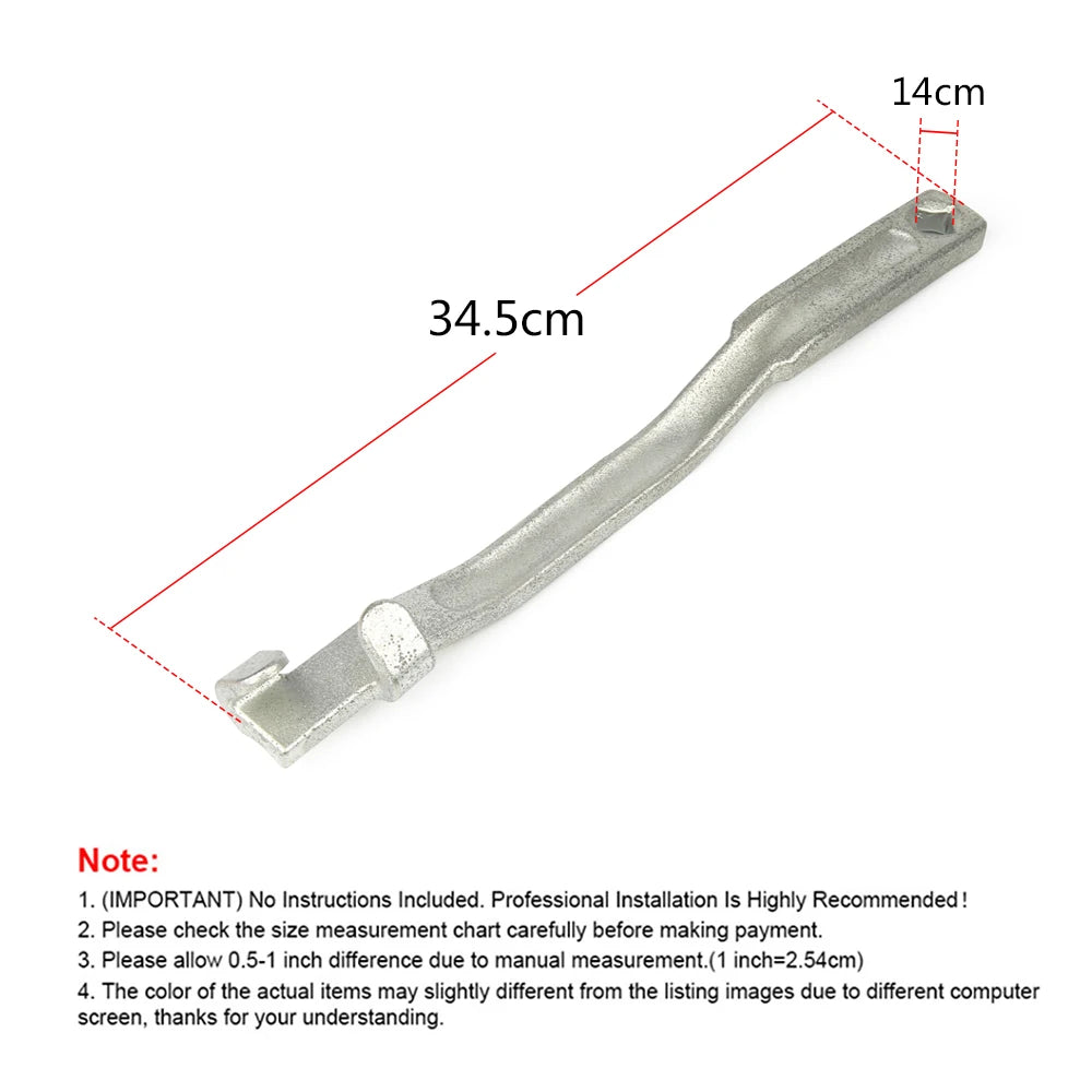 Wrench Extender Tool for 1/2Inch Drive Breaker Bars With Square Hole Wrench Torque Amplifier Steel Long Wrench Adaptor Hand Tool