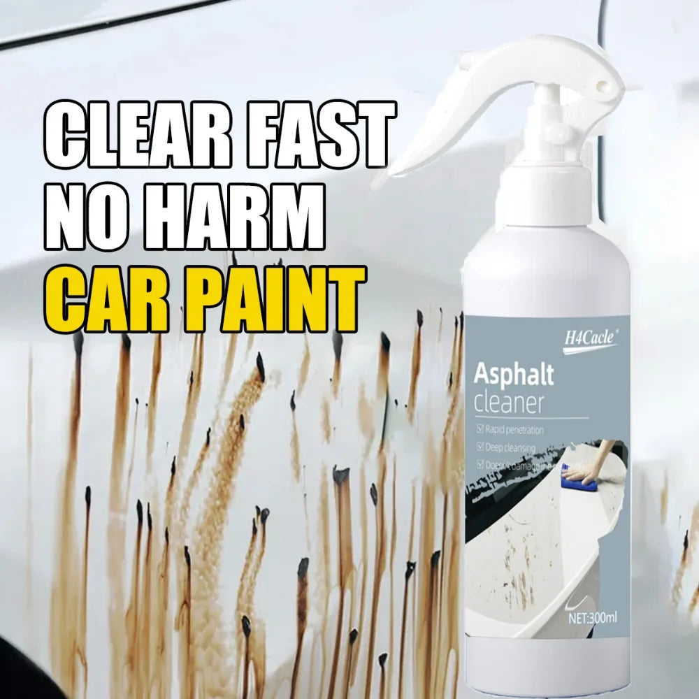 Asphalt Remover Eliminates Road Tar Tarmac Stain Sticky Residue Shellac Bird Droppings Flying Paint Car Adhesive Cleaner Spray