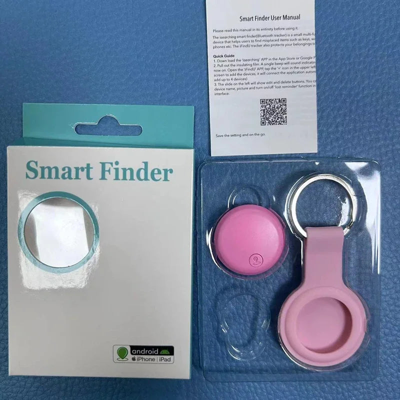 GPS Smart Tracker Elderly Children Anti-Lost Reminder Device Pets Bag Wallet Bluetooth Locator For Apple Android Finder