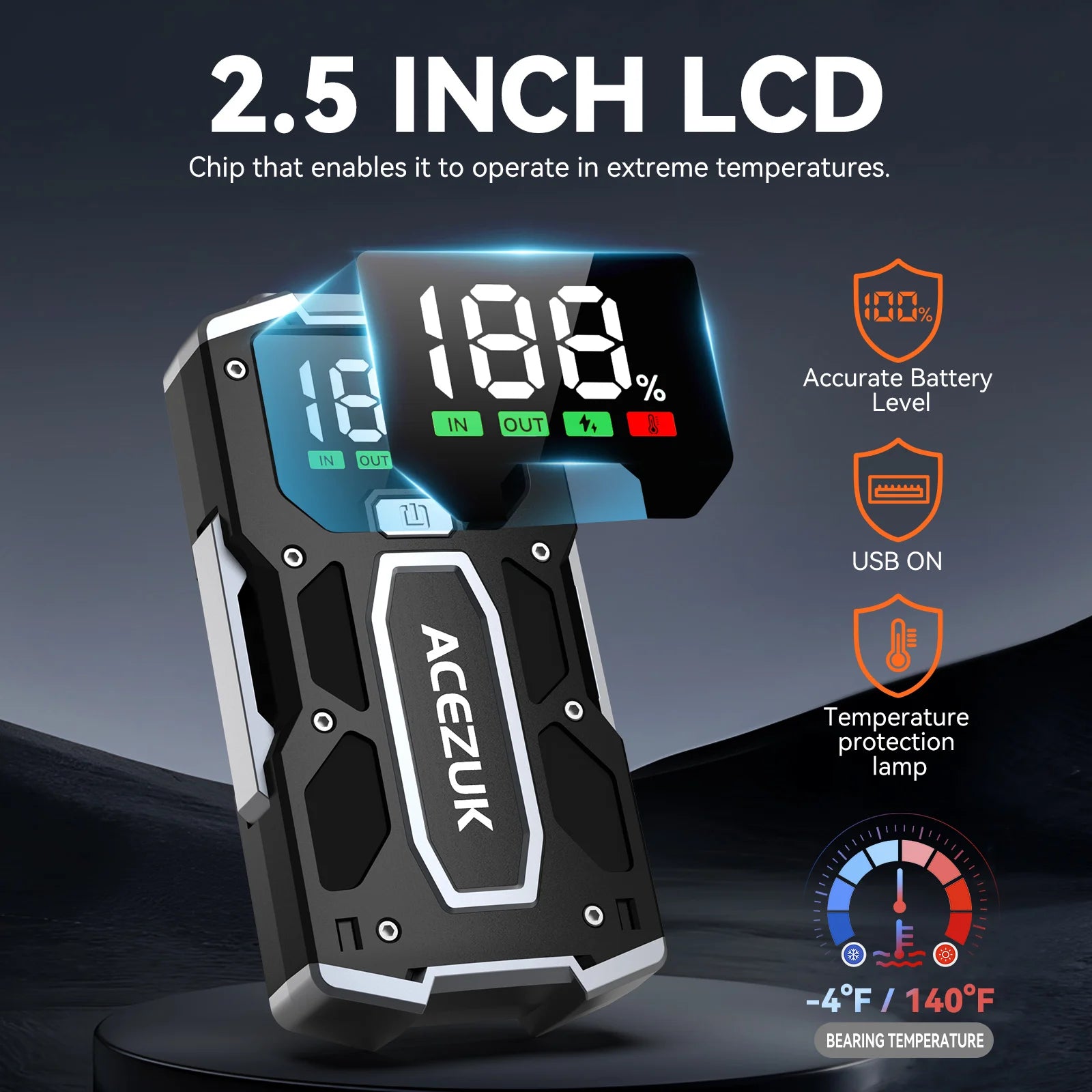 12800mAh 3000A Car Jump Starter Power Bank 12V Portable Car Battery Booster Charger Starting Device Petrol Diesel Car Starter