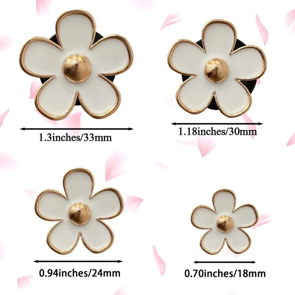 Daisy Car Air Outlet Perfume Clip Cute Mini Flower Aromatherapy Creative Car Interior Decoration Air Freshener Accessories
