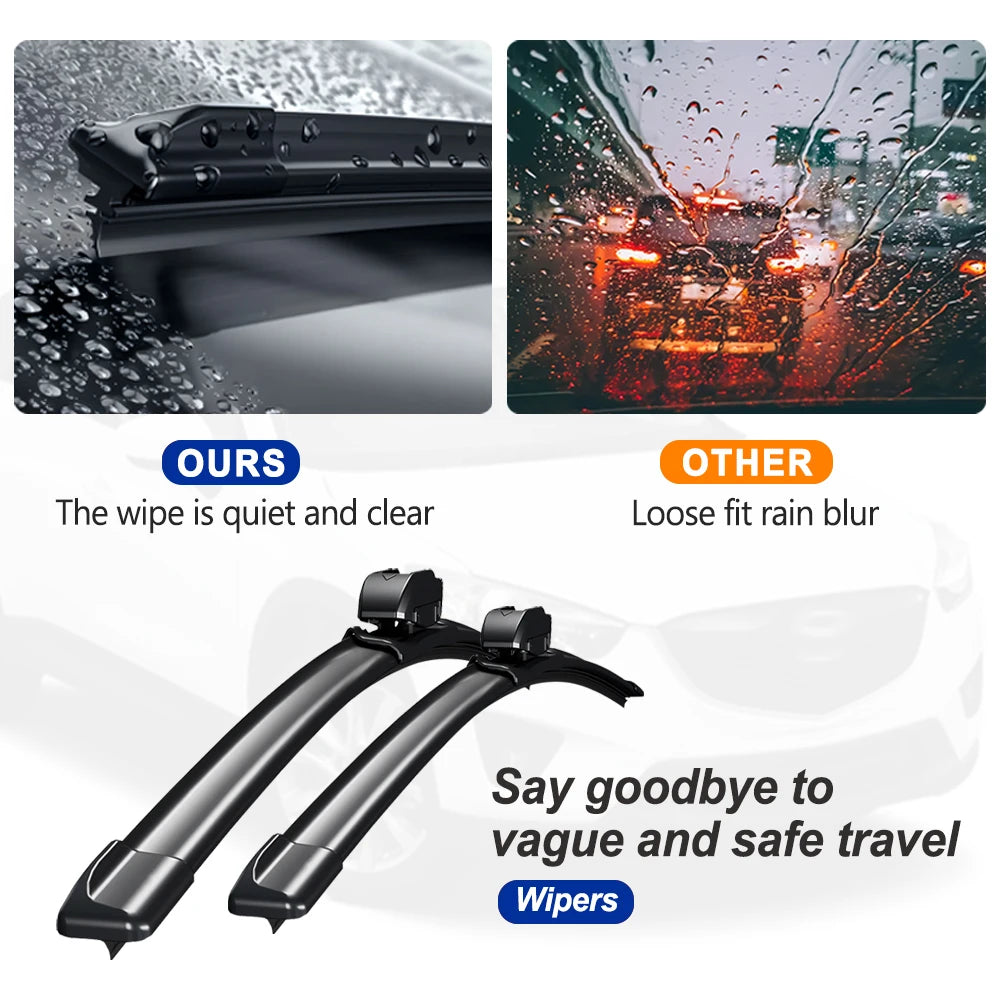 2PCS Wiper Arm Kit for Mercury Grand Marquis 2003-2011 Ford Grand Marquis Front Windshield Accessories 2011 2010 2009 2008 2007