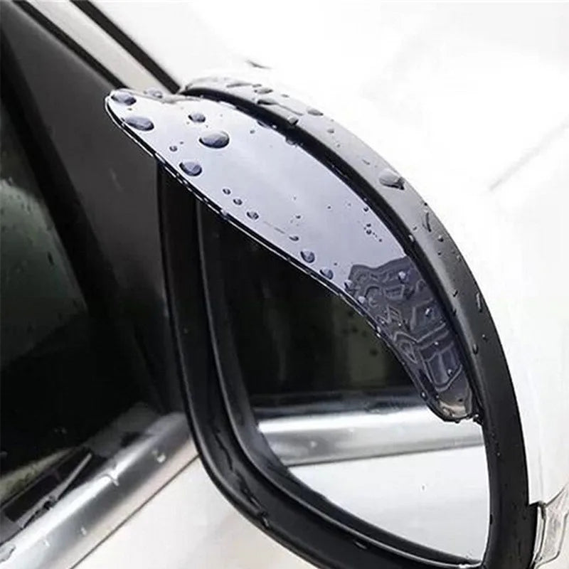 2Pcs Universal Car Rearview Mirror Rain Eyebrow Auto Car Rear View Side Rain Shield Snow Guard Sun Visor Shade Protector Accesso