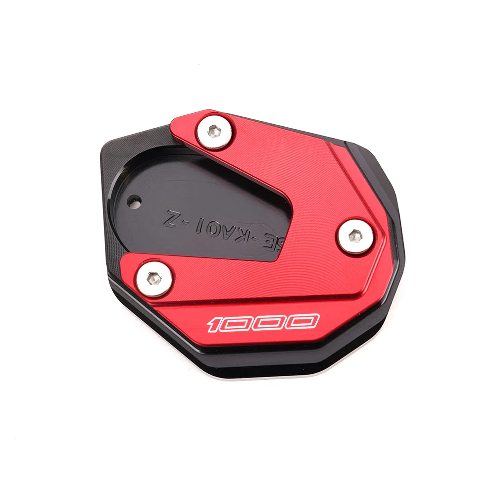 For KAWASAKI Z 650 800 900 1000 Z900 Z650 RS Z1000 SX Ninja 650 1000 Motorcycle Side Stand Enlarged Plate Kickstand Accessories