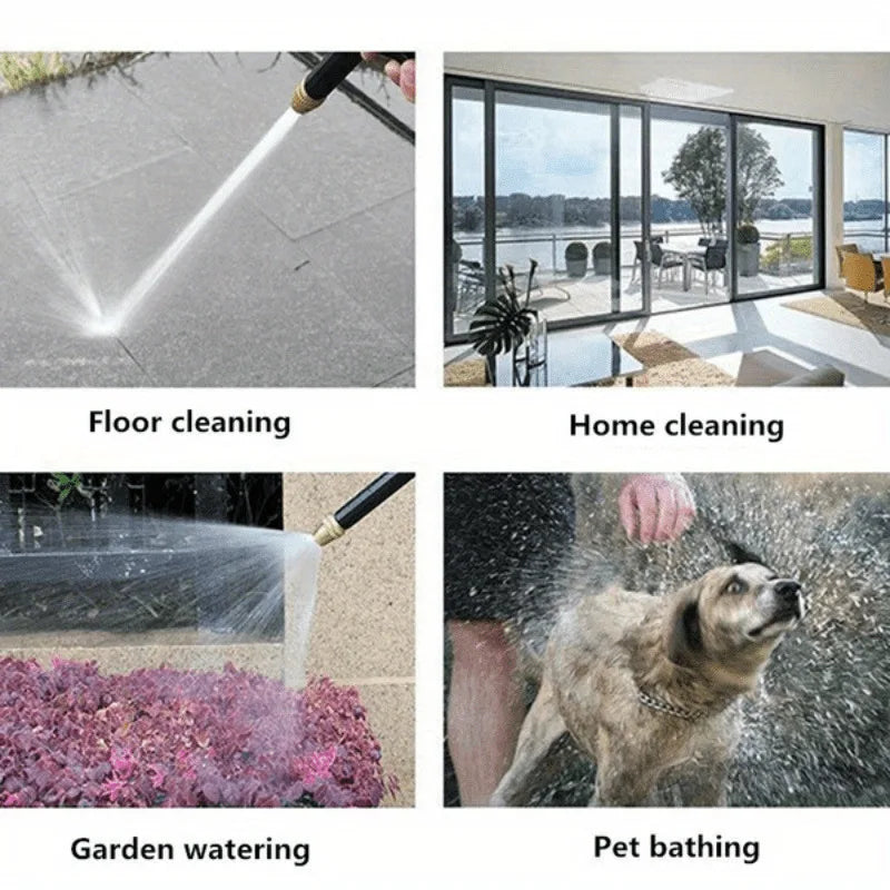 High Pressure Water Gun Stronger Portable Car Washer Ideal for Car&Floor Washing Gardening,Yard Supplies Cleaning Tool