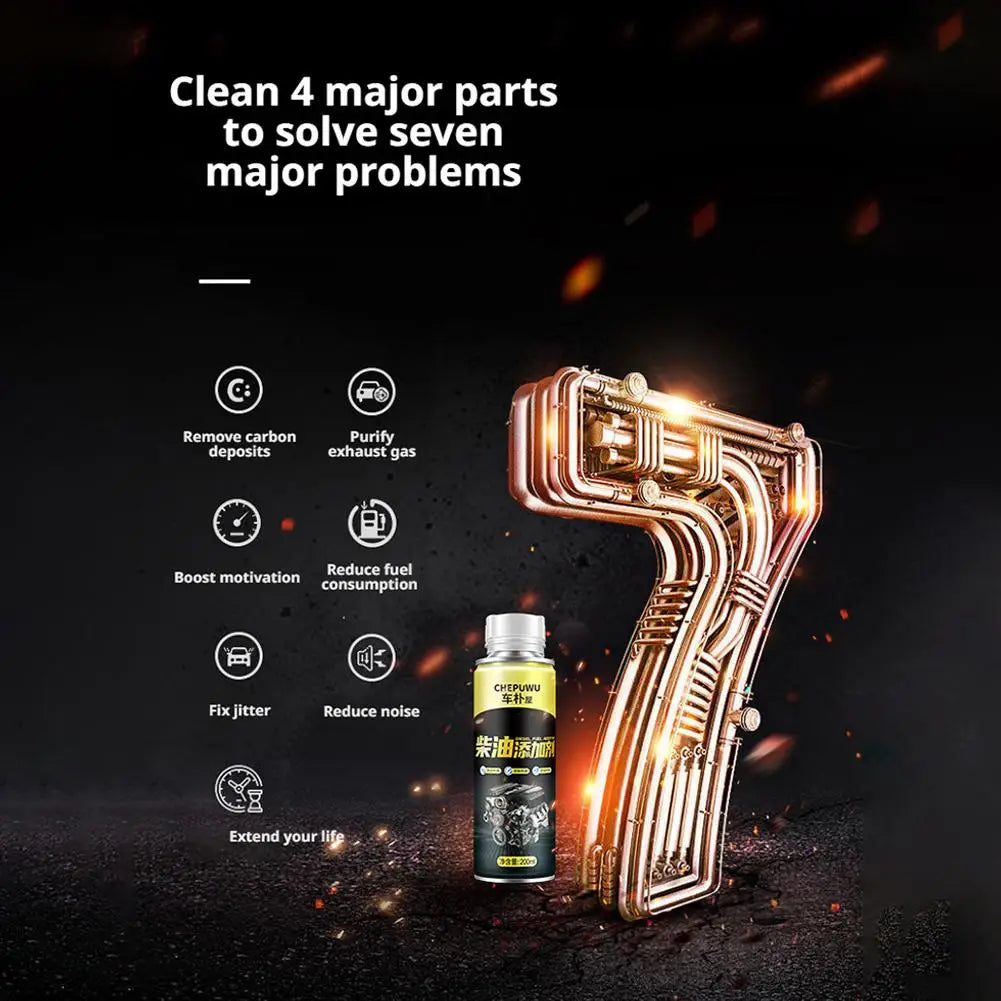 Diesel Car Special Carbon Removal Net Exhaust Cleaner Power Enhancement Clean Carbon Additive Diesel Additive Diesel