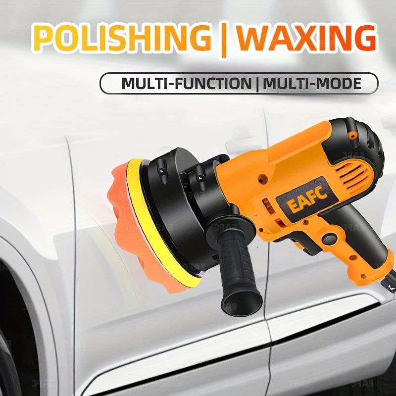 EAFC Car Polisher 700W Beauty Machine Auto Polishing Machine Adjustable Speed Sanding Waxing Tools Car Accessories Power Tools