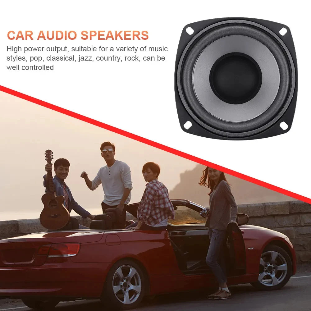 1pcs 4/5/6.5 Inch 2-Way Full Range Frequency HIFI Music Stereo Audio 400W/500W/600W Car Audio Accessories Coaxial Speaker Woofer