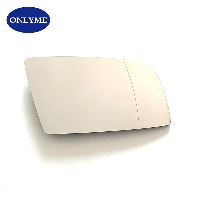 Car wide angle 4 pins heated mirror glass with connector for BMW 5 E60 E61 ( 2003 04 05 06 07 08 09 )  6 E63 E64 (04-10)