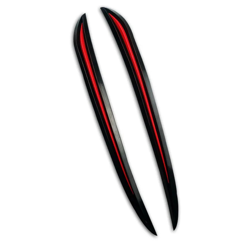 Car Bumper Protector Corner Guard Scratch Strip PVC Universal Car Fender Sticker Front Rear Bumper Protection Adhesive Plate