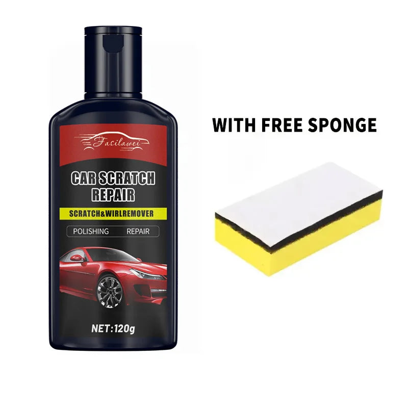 Nano Brilliant Car Scratch Remover and Polish Kit - Scratch repair wax for swirls, scratches, and minor paint damage
