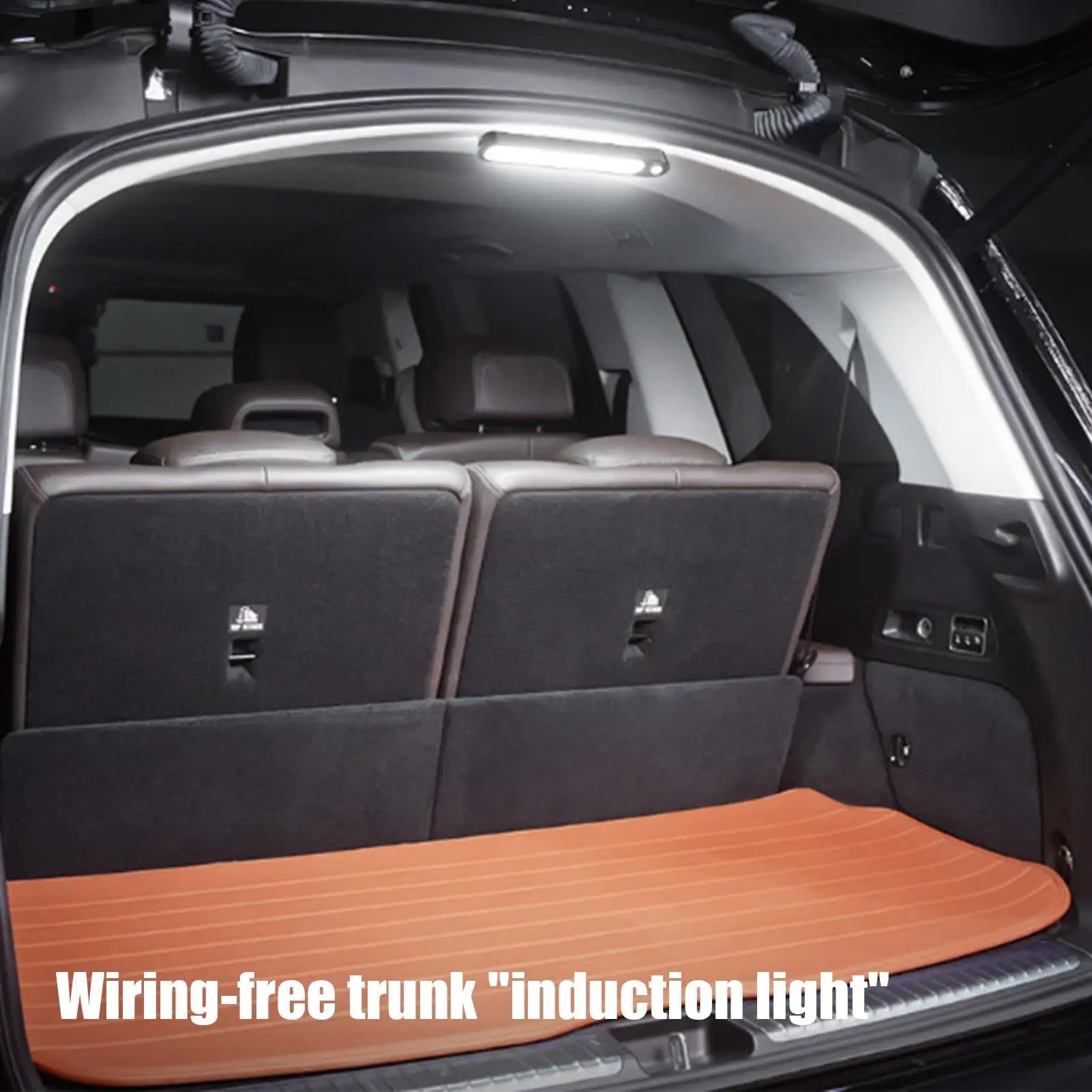 Trunk LED Light Strip LED Car Trunk Automatic Sensor Light Interior Bars High Brightness Auto Ceiling Lamp USB Dome Lighting